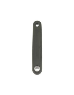 Alloy Left Crank Arm 170mm Horizontal Square Design Black.